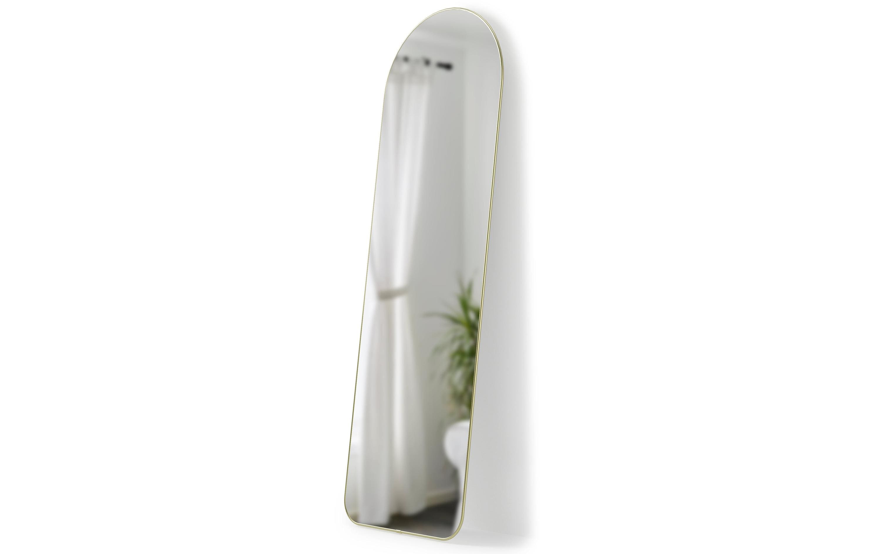 Spiegel Hubba 158 x 51 cm, Gold<br>Standspiegel zum Anlehnen
