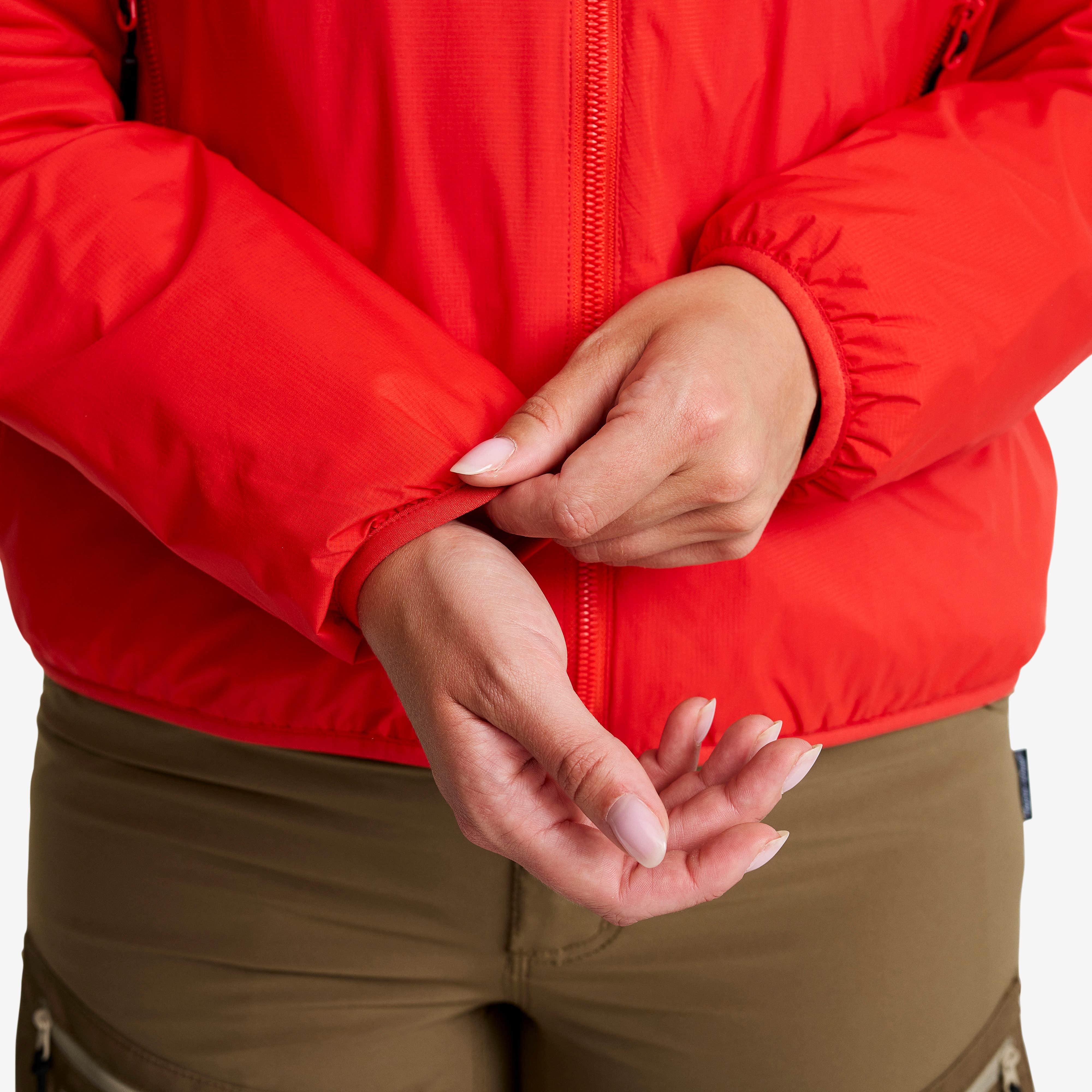 Flatter Insulated Jacket Dame Aurora Red