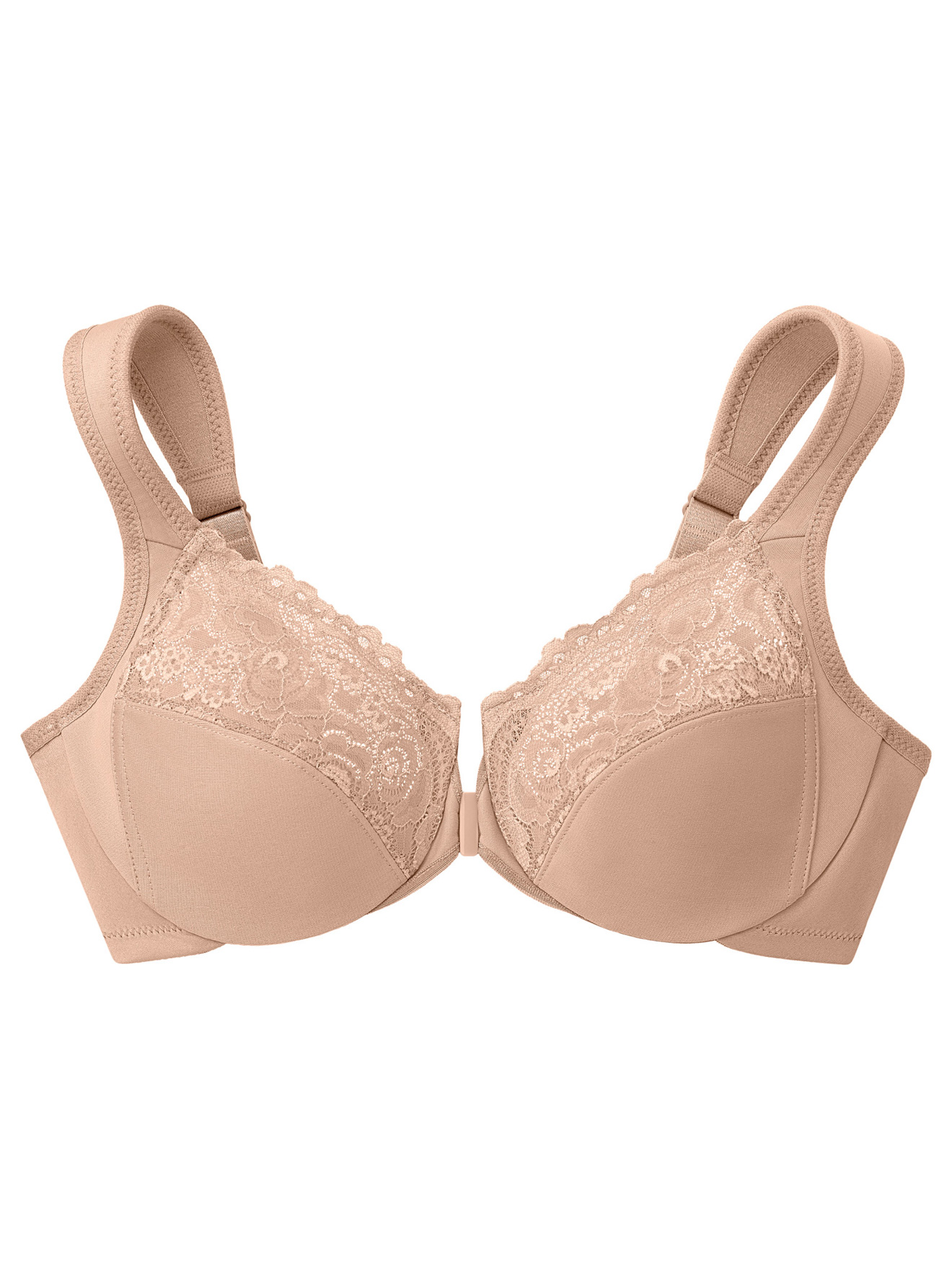 Soutien-gorge Elegance, agrafage devant