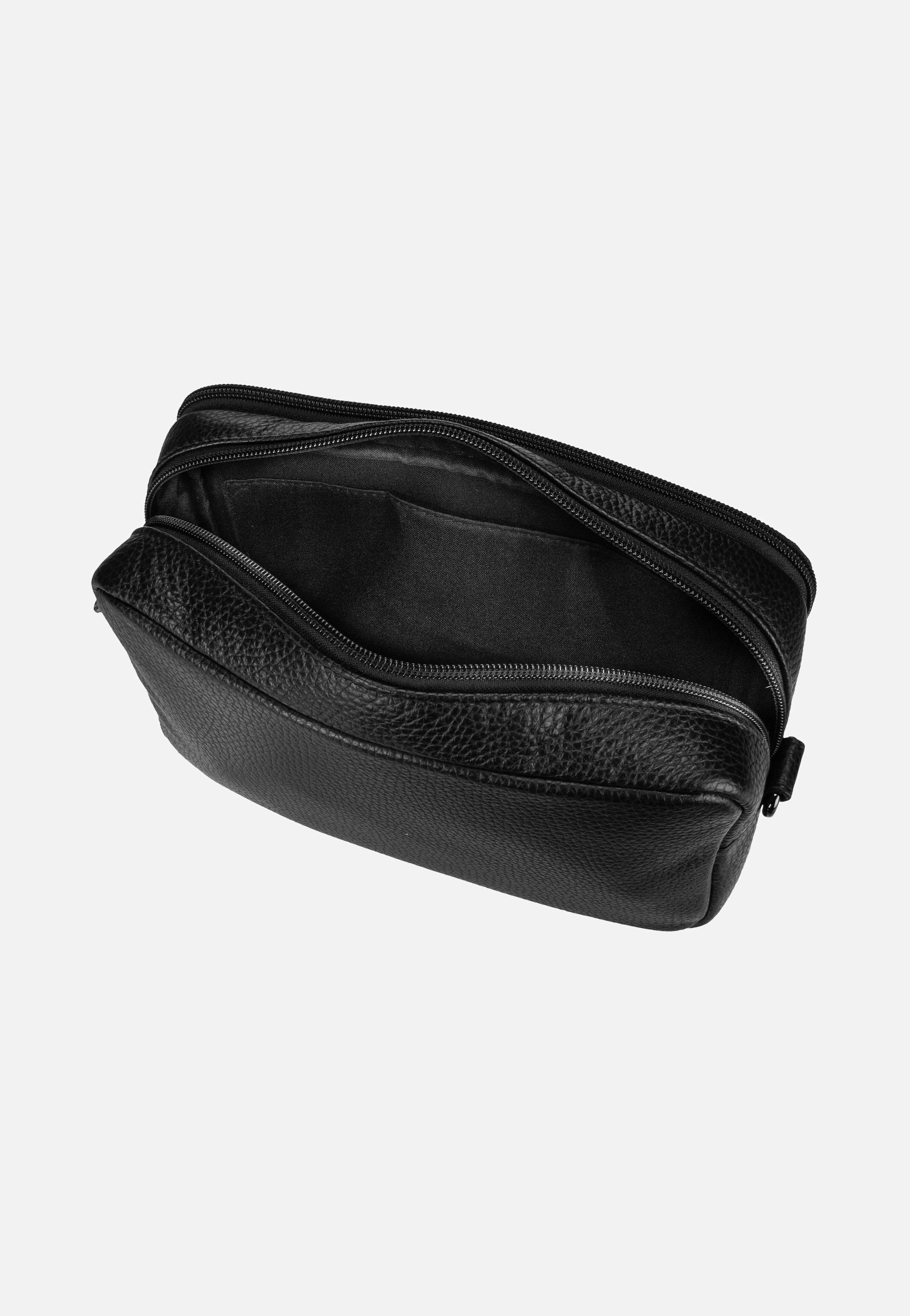Mellow Leather Camera Case FZT11 Nero - Crossbody Bag