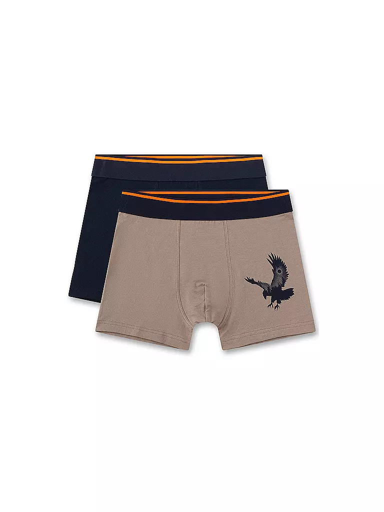 SANETTA Jungen Pants 2er Pkg. Funghi  grau