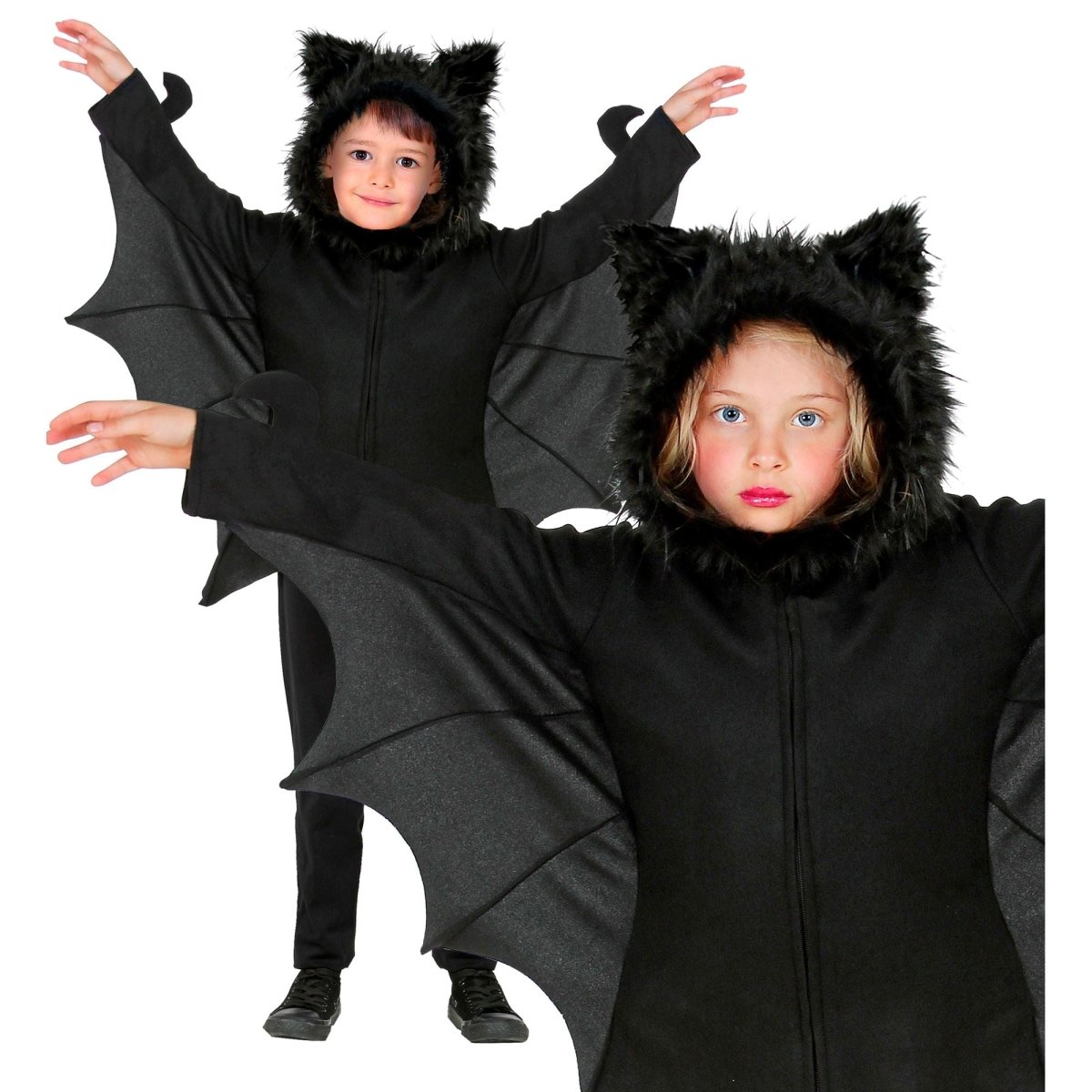 Halloween Kostuum Kind Vleermuis 2 delig