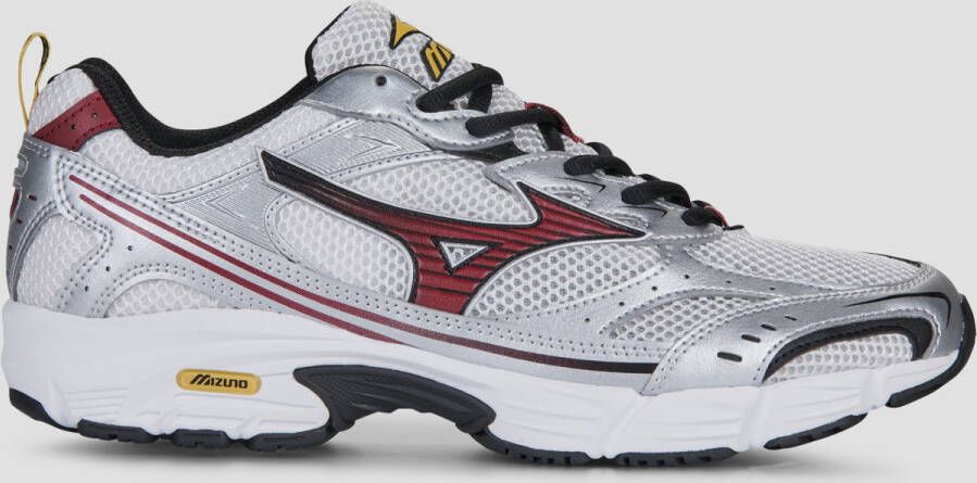 Mizuno Lichtgewicht Zilver Synthetisch Leren Sneakers