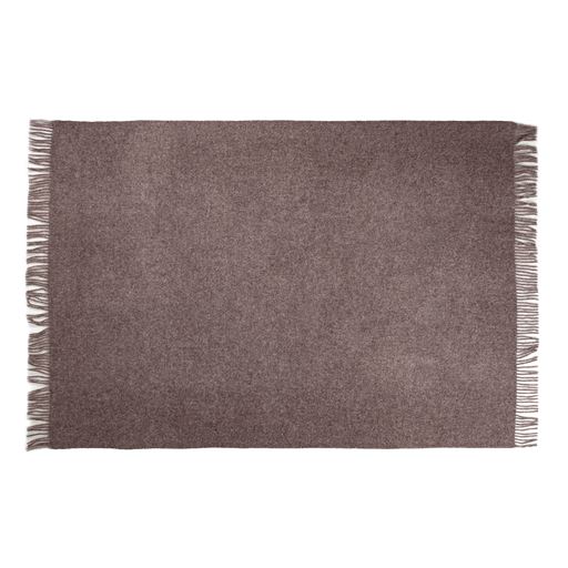 Arctic Melange Plaid, Mocca, 130x200 cm