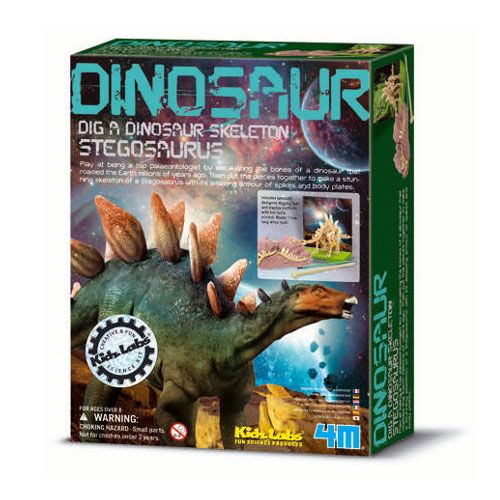4m dinosaurus graven - stegosaurus 5603229