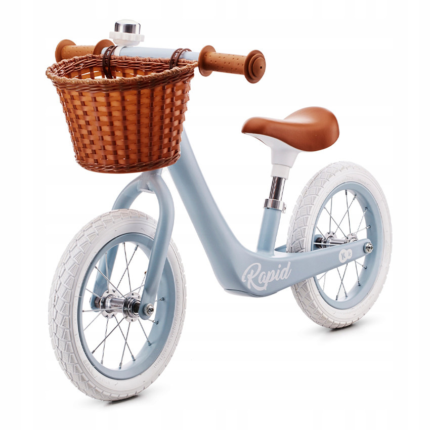 Vélo draisienne Rapid avec panier blue breeze