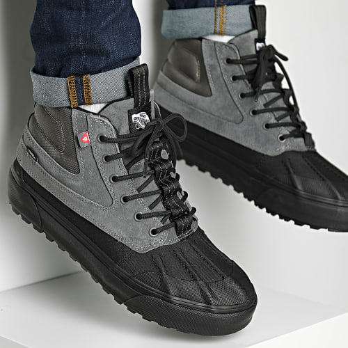 Baskets Sk8 Hi Del Pat JMNPBQ Pewter Black