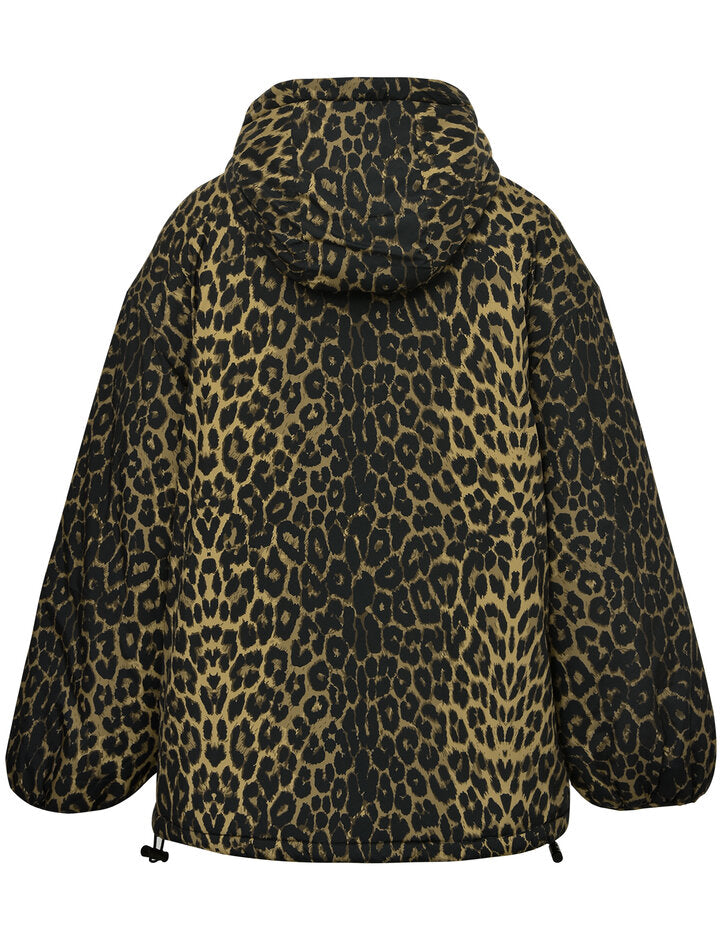 Global Funk  Nora-G dunjakke - Leopard mist