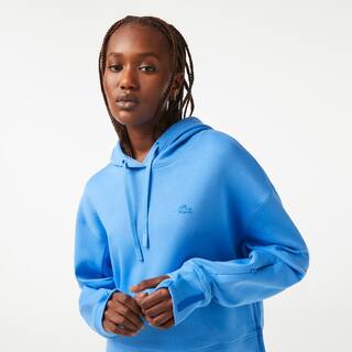 Sweatshirt à capuche Jogger femme Lacoste avec passe-pouce Sweatshirts - Bleu - Lacoste - Femme