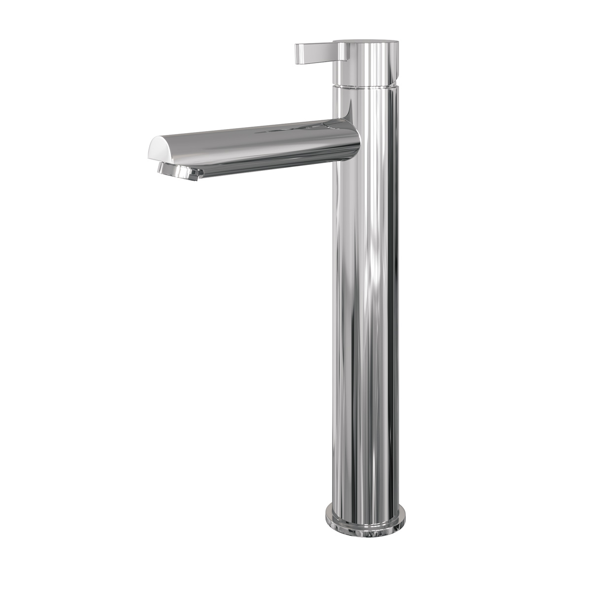 Brauer Chrome Edition ColdStart verhoogde wastafelkraan energy-saving model E chroom