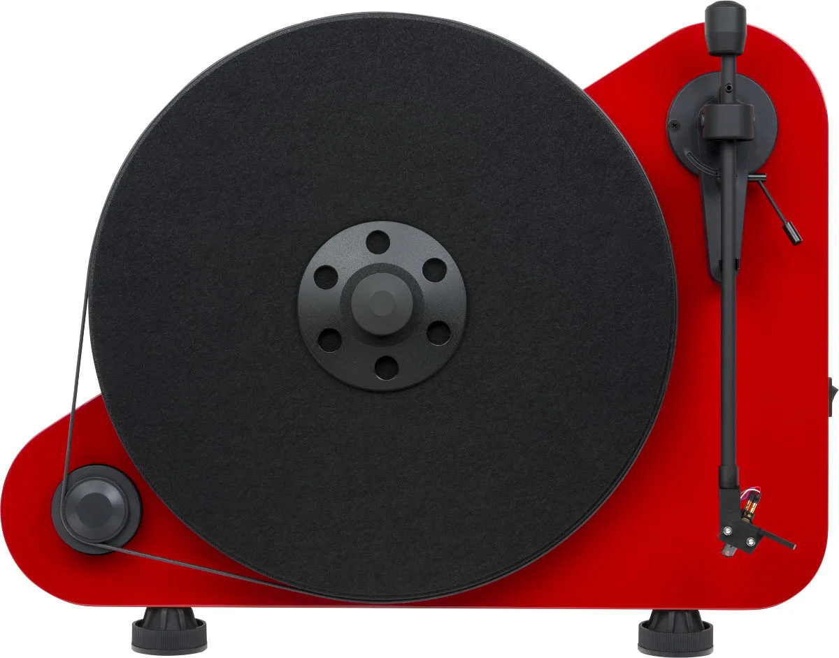 Pro-Ject Vertical Turntable E droitier OM5e Rouge Platines vinyle hi-fi