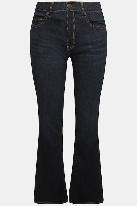 Bootcut-Jeans Marie, weites Bein, 5-Pocket-Schnitt