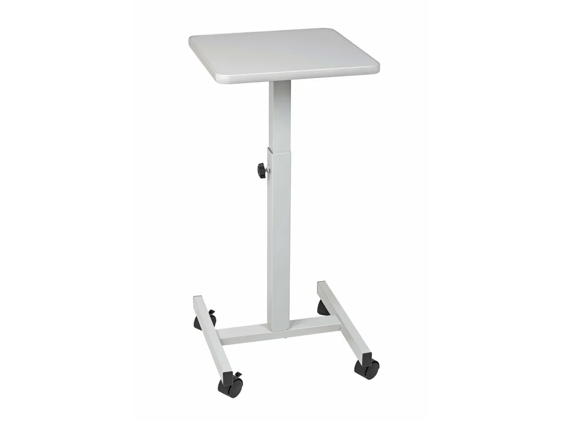 MAUL 9331082, Side/endebord, Rund form, 1 ben, Grå