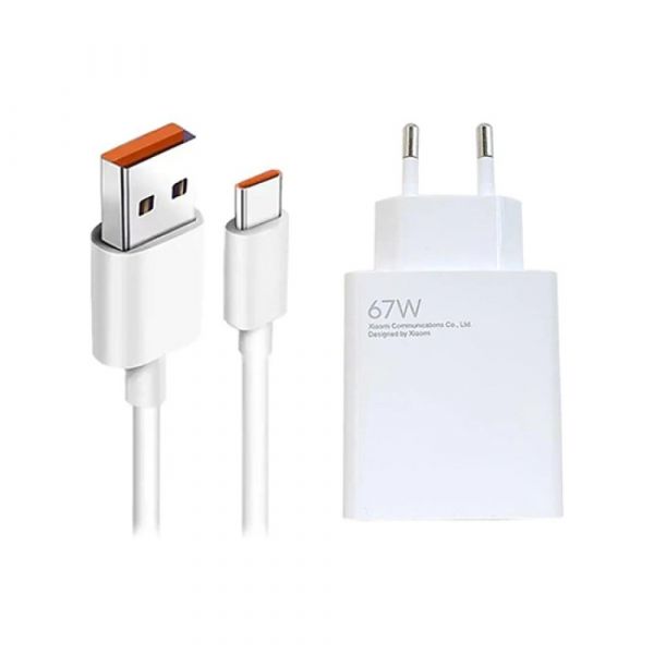 Xiaomi Carregador 67W Charging Combo Type-A - BHR6035EU