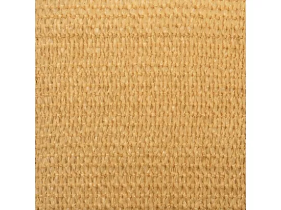 Voile d'ombrage 160 g/m² carré sable 4x4 m PEHD
