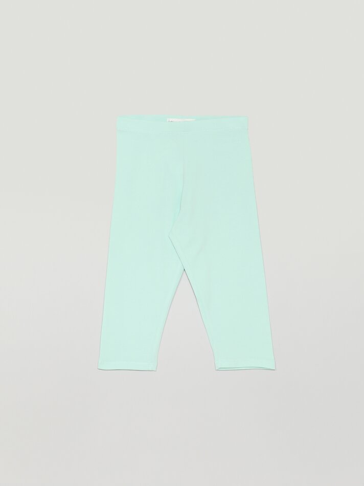 Conjunto de 6 calças legging capri básicas - Malva