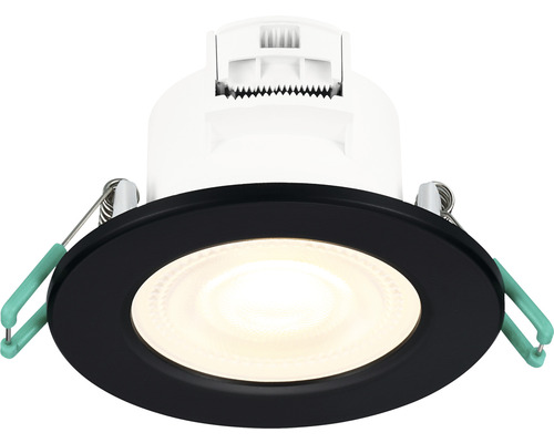 LED inbouwspot IP65 5,5W 550 lm verstelbaar wit zwart Ø 8,7/6,8-7,4 cm 230V