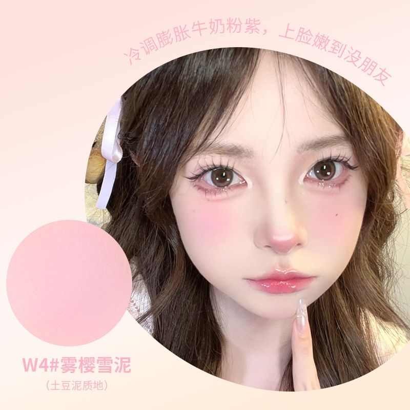 xixi - Retro Matte Bear Cheek Blusher - 4 kleuren