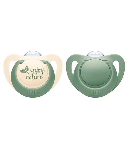 Nuk Sutter - For Nature - 2-pak -  Grøn