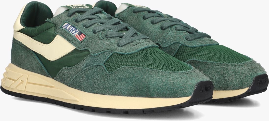 groene autry lage sneakers reelwind low man