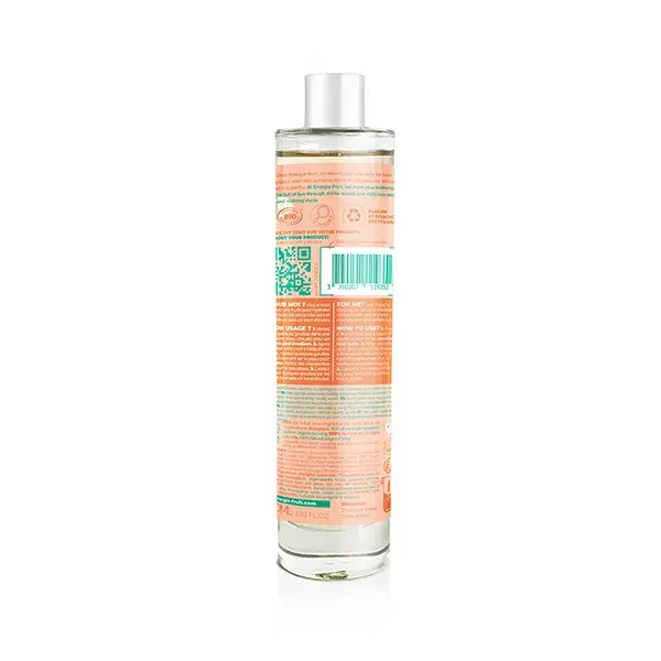 Óleo para os pés Energie Fruit Soft, certificado orgânico pela Ecocert, 100ml