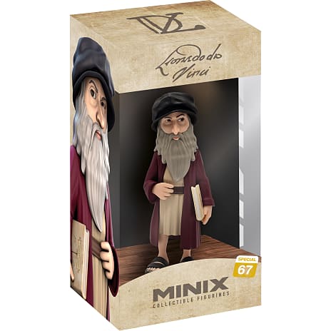 Minix Leonardo Da Vinci figur 12 cm