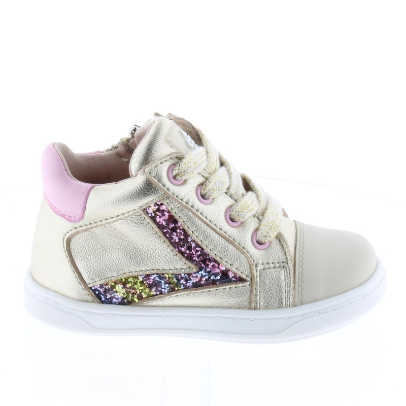 Acebos Acebos Pisa Paillettes Gold Zip
