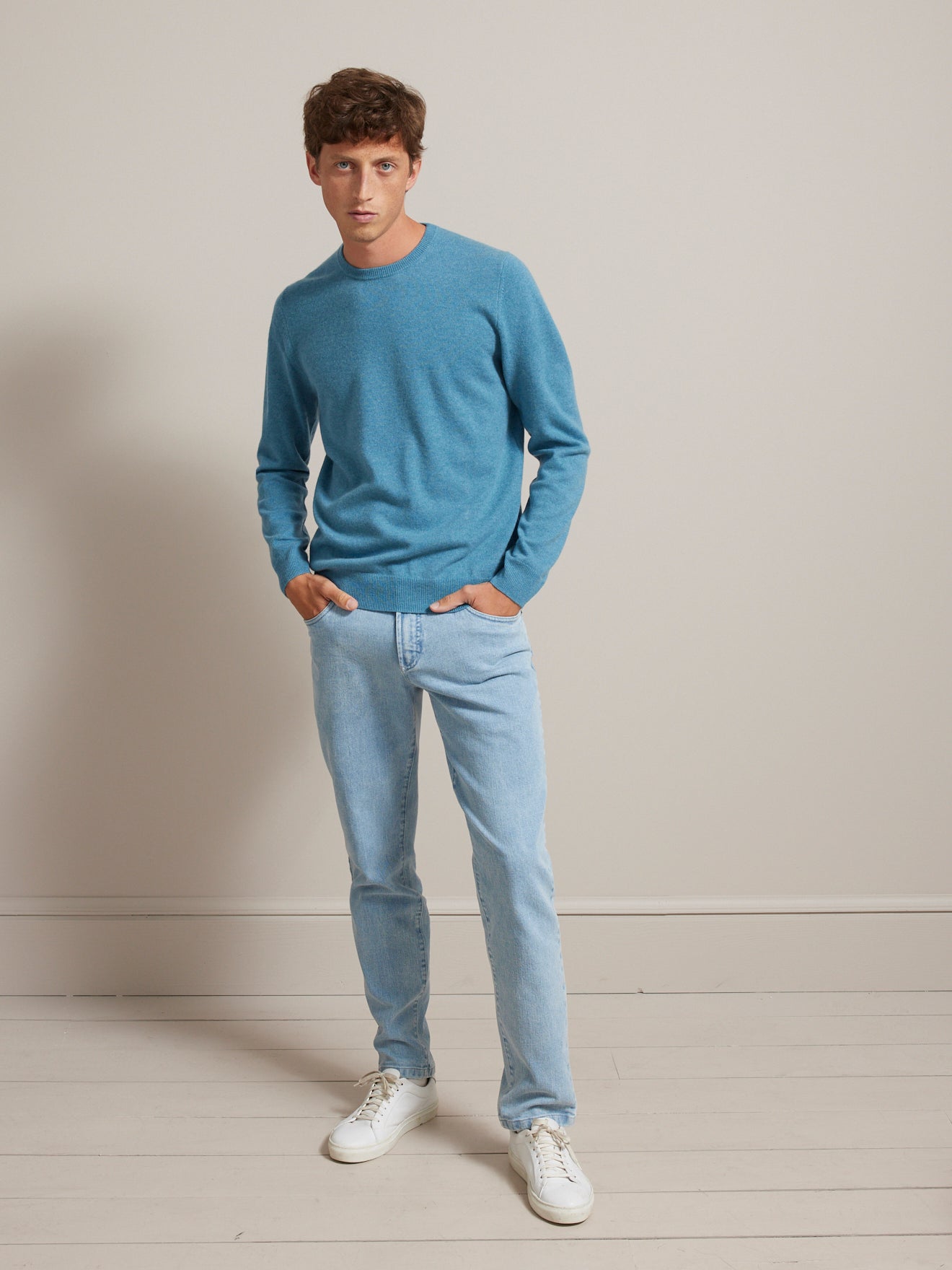 Pull col rond homme - Collection Cachemire