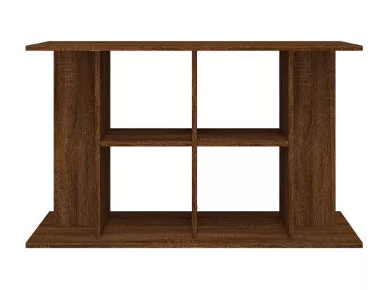 Support d'aquarium chêne marron 100x40x60 cm bois d'ingénierie