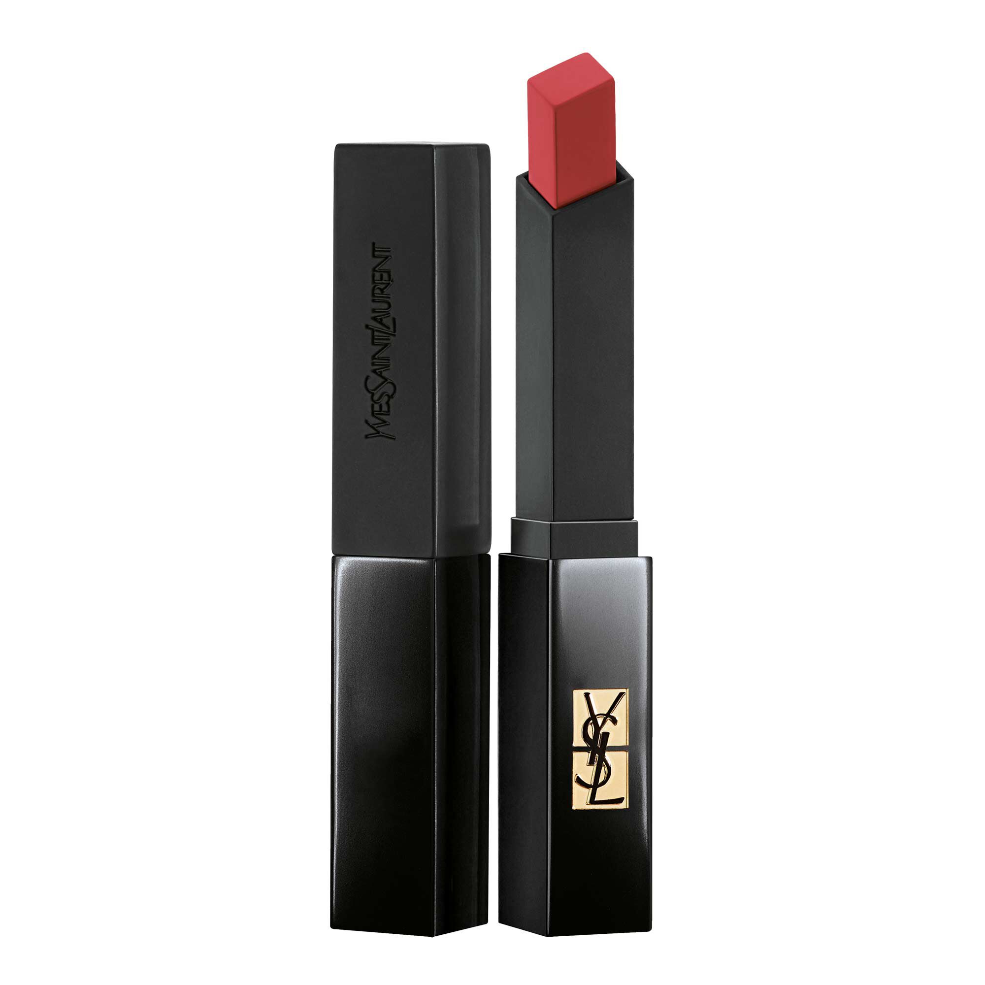 Rouge Pur Couture The Slim Velvet Radical  Rouge à Lèvres Mat Effet Velours - Longue Tenue et Confort - 301 Radical Brown