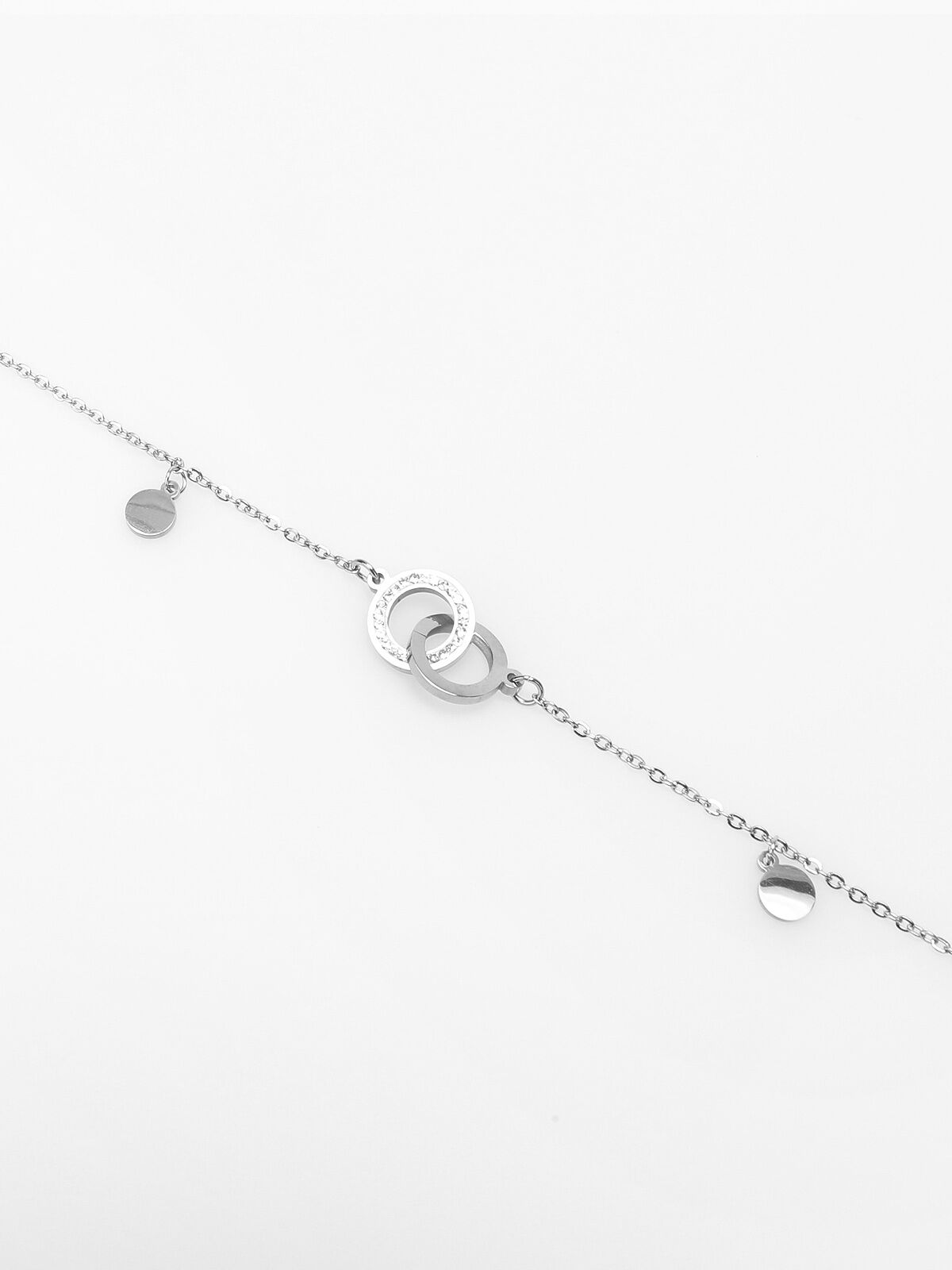 Chaine de cheville à boucles entrecroisées