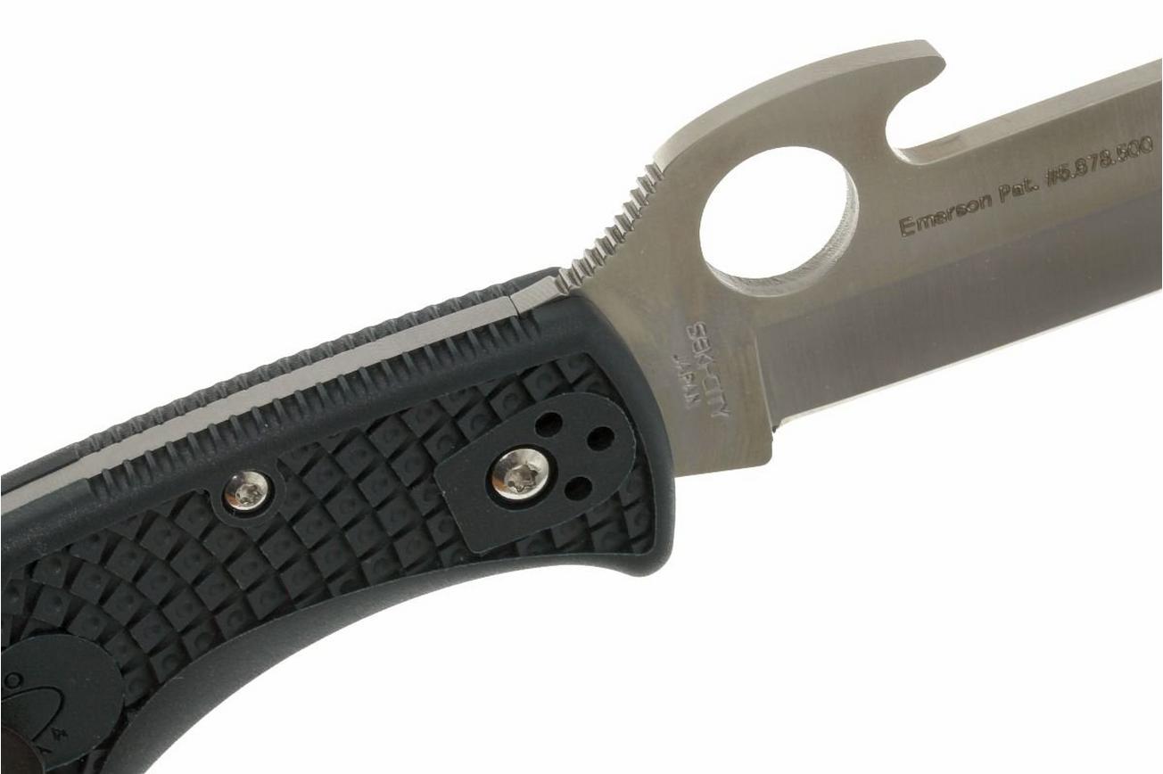 Spyderco Endura 4 C10PGYW Emerson Wave Opener zakmes