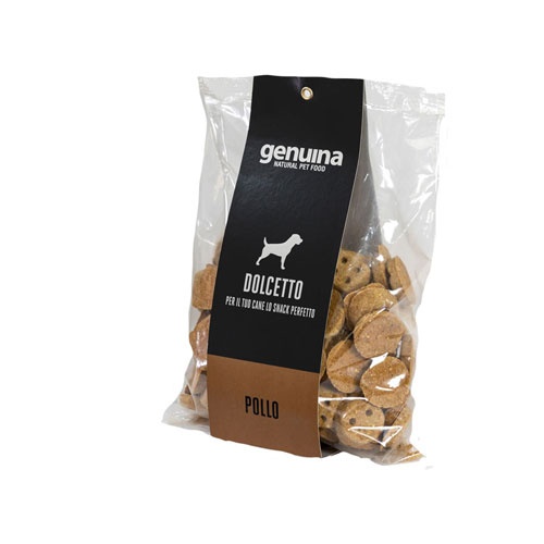 Biscoitos para cães com sabor de frango