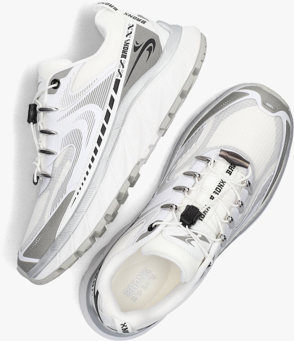 BRONX witte bronx lage sneakers track-err 66516-l