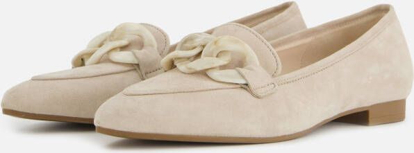 Gabor Stijlvolle Suède Loafer voor Dames Beige Dames