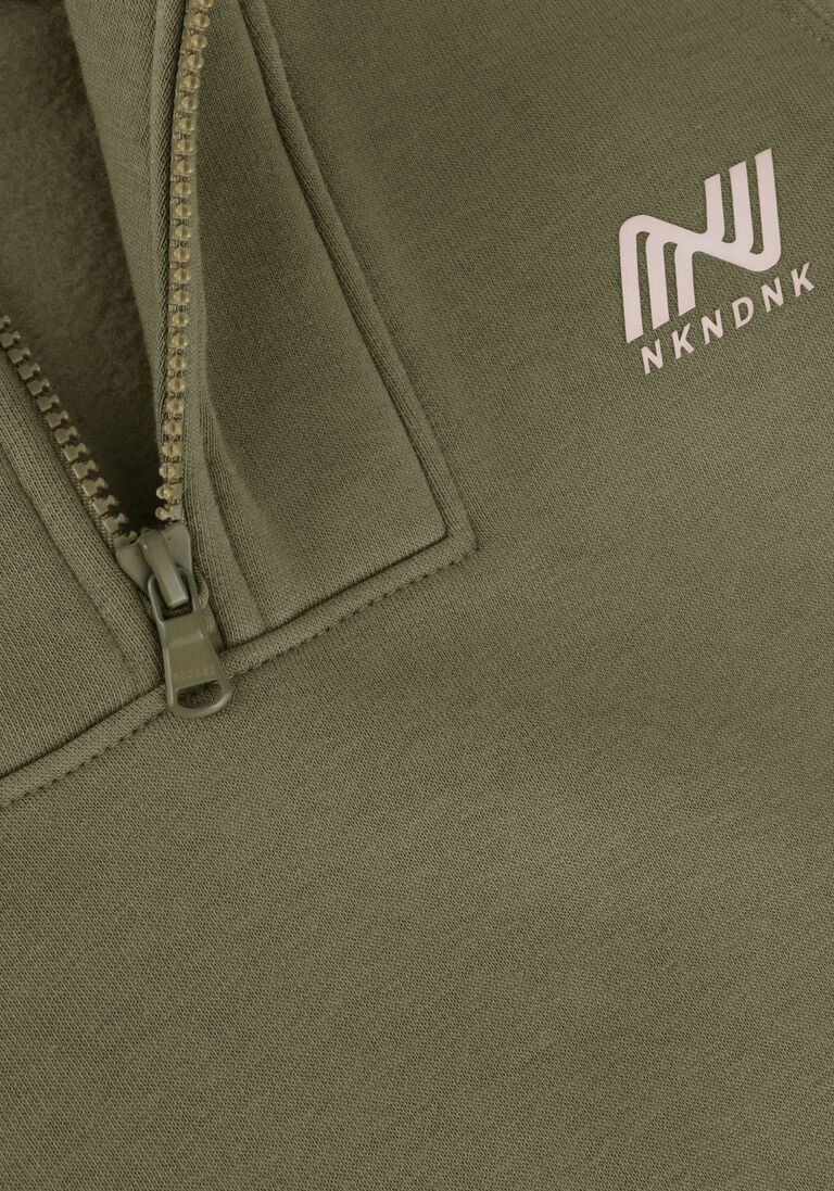 NIK & NIK groene nik & nik sweater mock neck sweatshirt