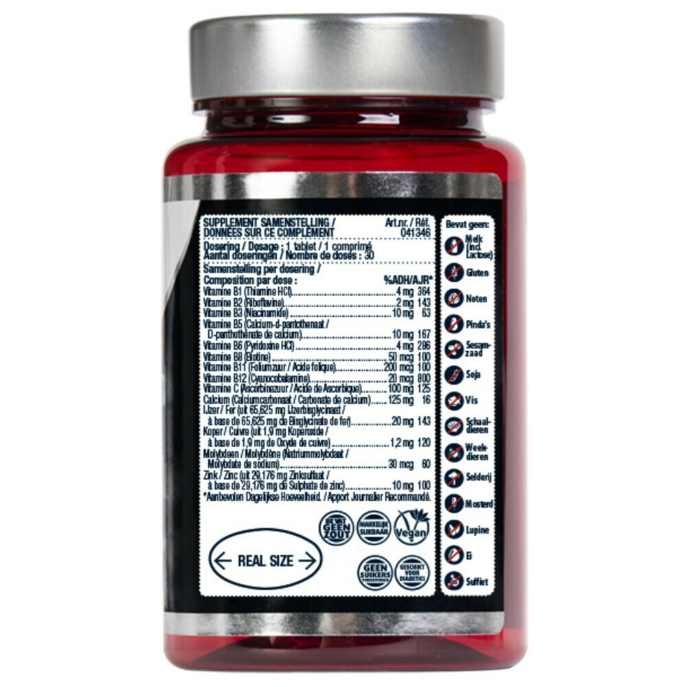 Lucovitaal Sterk IJzer Complex 30 tabletten