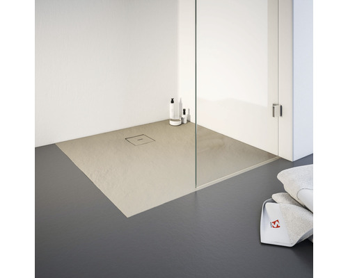 SCHULTE Plan ExpressPlus douchebak 90 x 90 x 4 cm zandstructuur EP216090 172