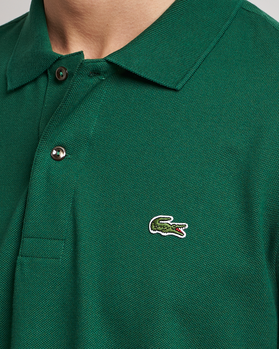 Lacoste Original Long Sleeve Polo Piké Green