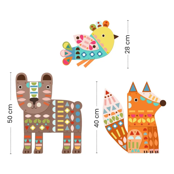 Djeco Créer avec du papier Animaux géants