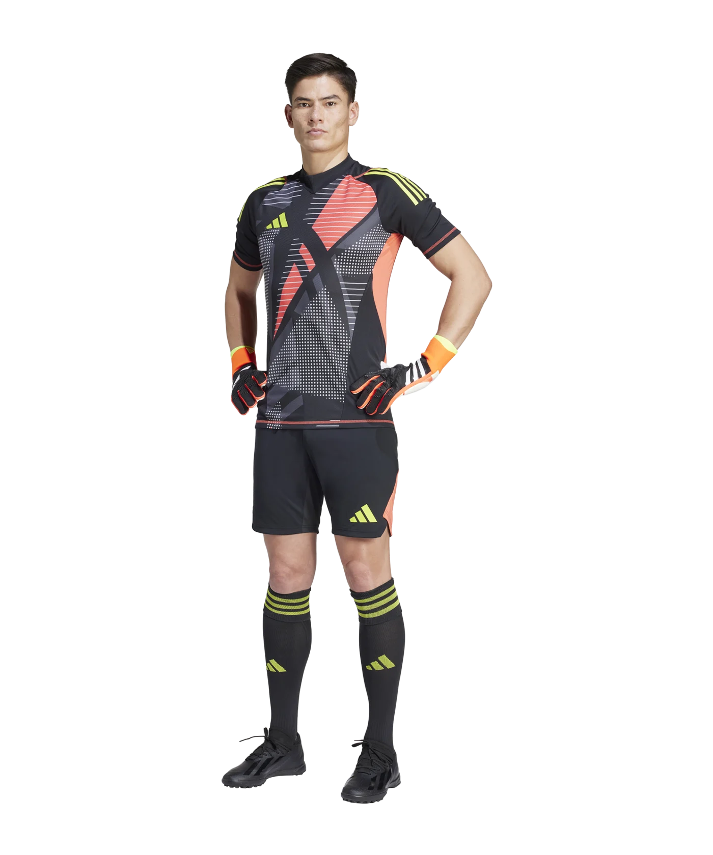 adidas Tiro 24 Pro Torwartshort Schwarz