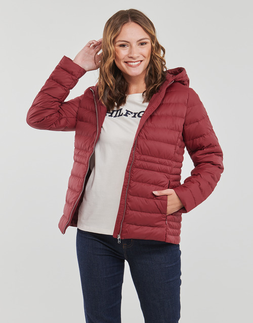 Tommy Hilfiger - FEMININE LW DOWN JACKET - Rouge