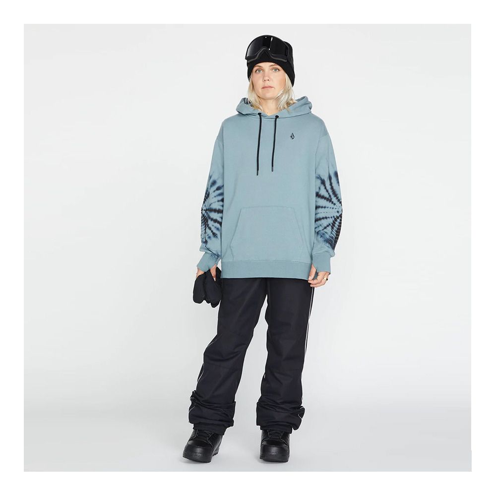 Volcom COSTUS P/O FLEECE - Sweat Femme green ash