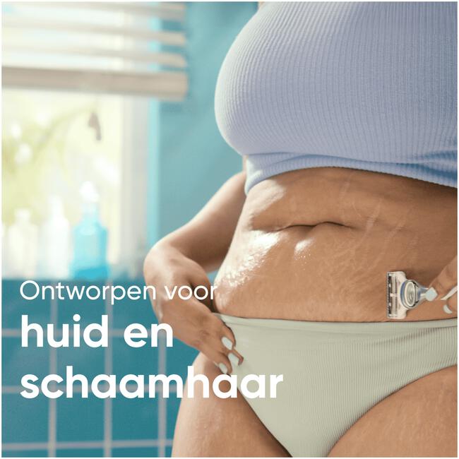 Gillette Venus Voor Huid En Schaamhaar Aloe Vera Navulmesjes 8 Stuks