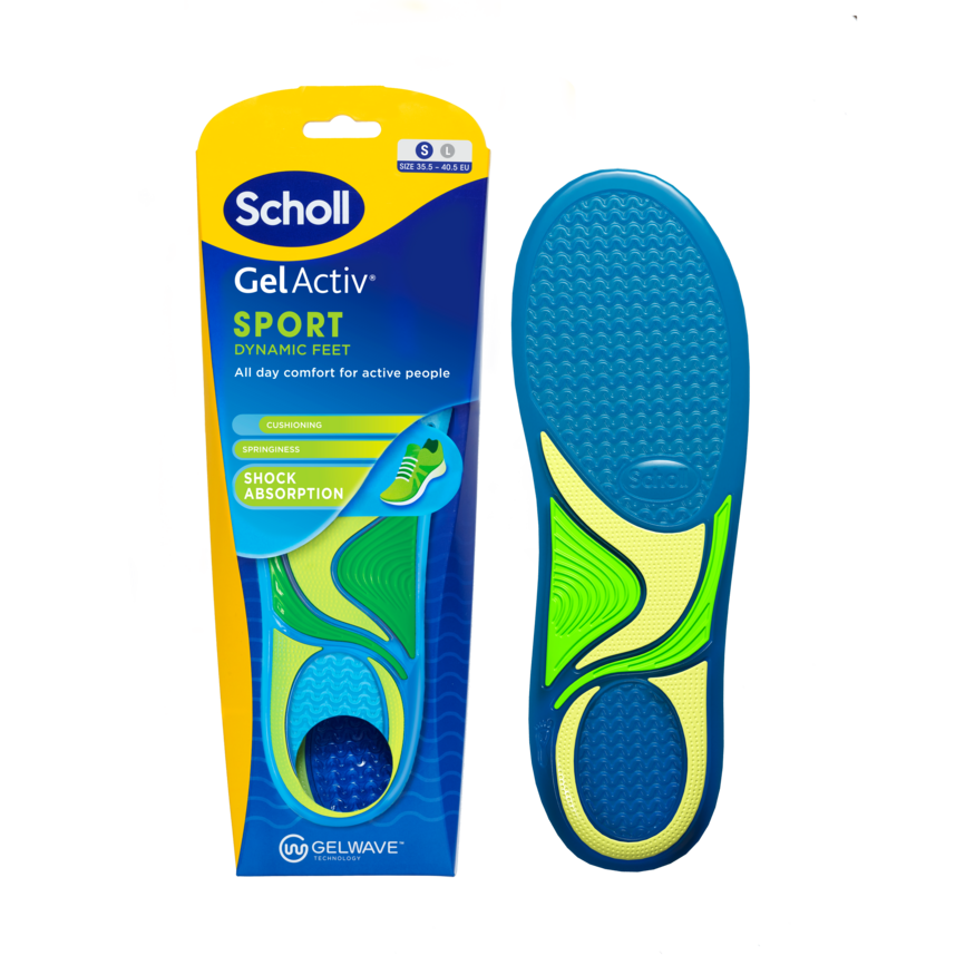 Scholl Gel Active Sport såle S 1 par