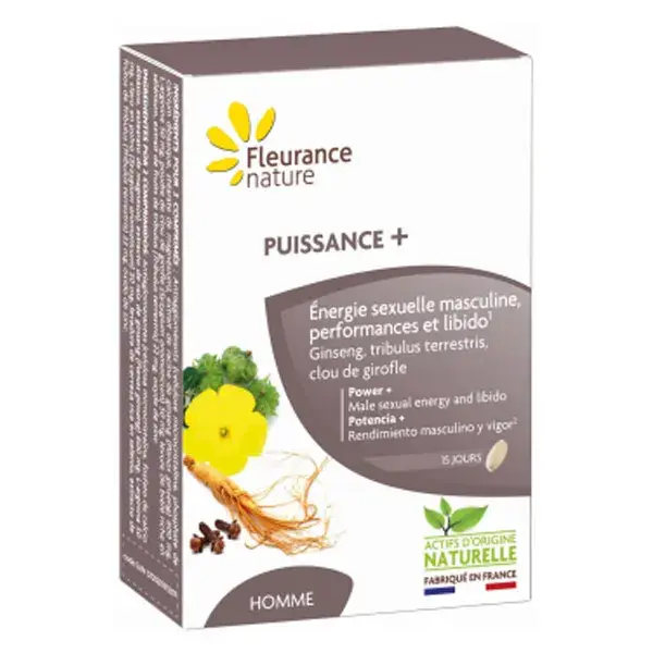 Fleurance Nature - Homens - Power+ 30 cápsulas