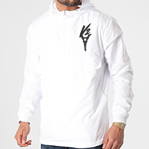 Coupe-Vent Logo Blanc