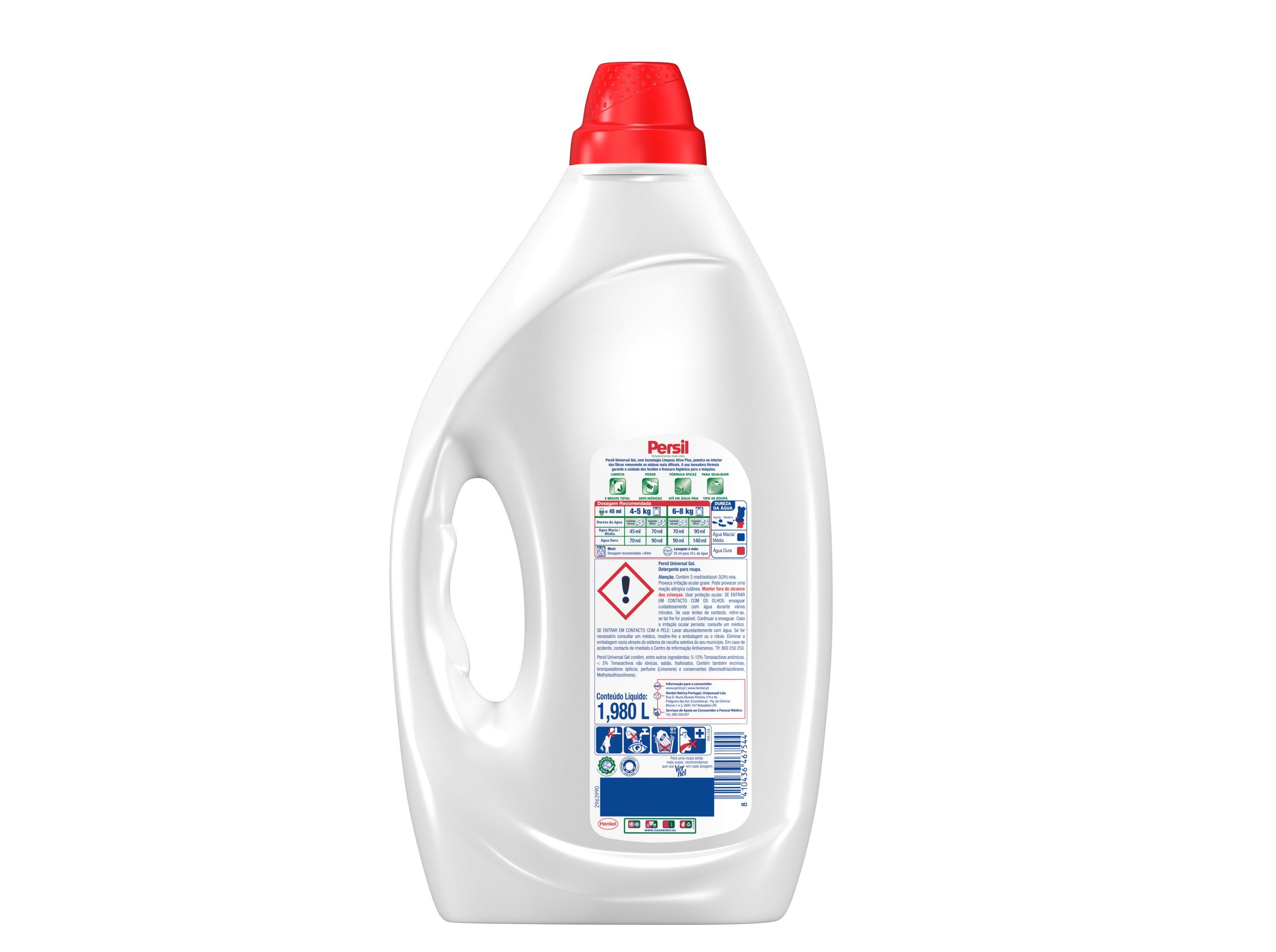 DETERGENTE ROUPA MÁQUINA LIQUÍDO PERSIL UNIVERSAL 44DOSES