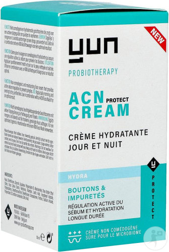 Yun ACN Hydra Protect Crème Hydratante Jour Et Nuit Pour Le Visage Flacon 50ml