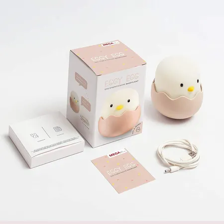 MegaLight Küken Kinder Nachtlicht Eggy Egg dimmbar